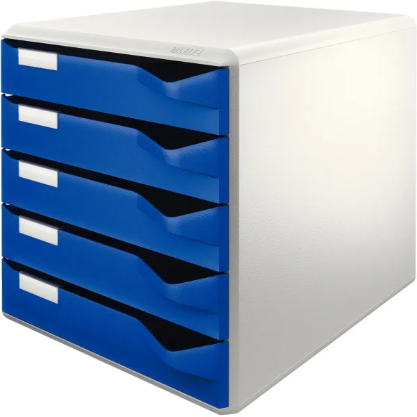 Leitz Post en Form ladeblok blauw/wit