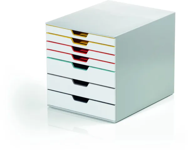 Durable Varicolor A4 ladeblok 7 vakken wit