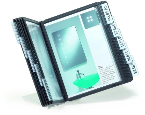 Durable Vario registersysteem zwart A5