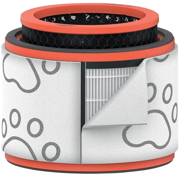 Leitz Huisdier 3-in-1 HEPA trommelfilter voor TruSens Z-2000/Z-2500 middelgrote luchtreiniger