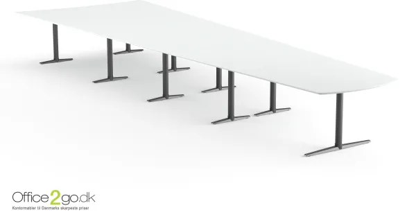 Switch Media vergadertafel - 20 personen - 625 cm.