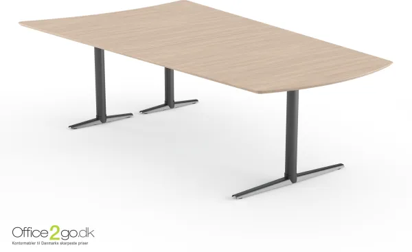 Switch Media vergadertafel - 8 personen - 250 cm.