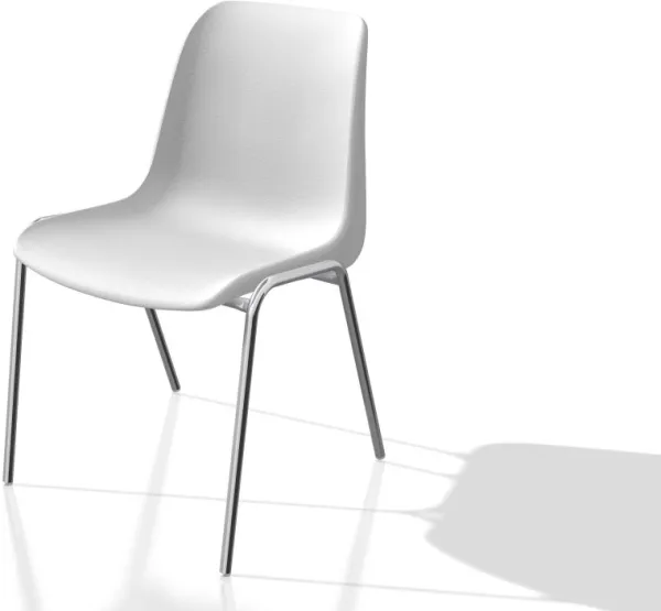 Gitte - Gast/kantinestoel.